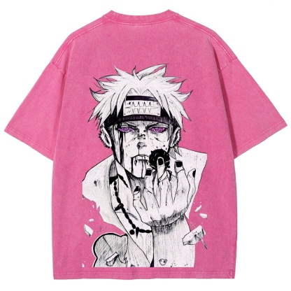 Naturo Unisex Fit Washed T-Shirt 2507024103-Coordom