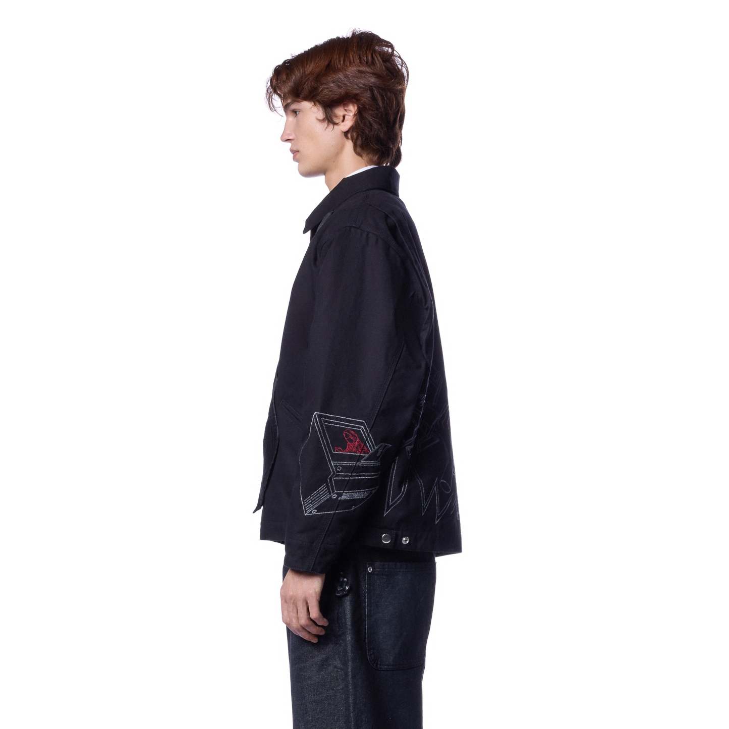 "wall street" denim Jacket-Coordom