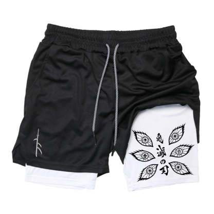 Kokushibo Gym Shorts-Coordom