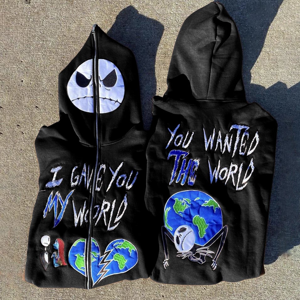 Fashion street style men's printed sweatshirt-Coordom