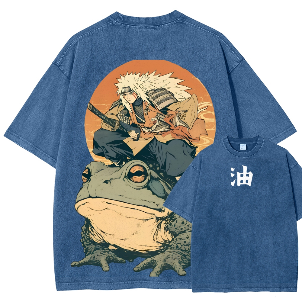 Naturo Unisex Fit Washed T-Shirt 2507024176-Coordom