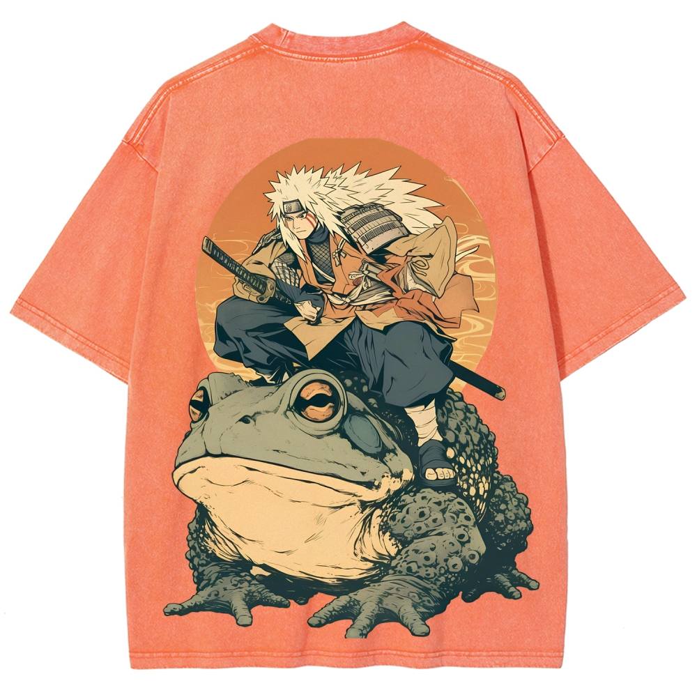 Naturo Unisex Fit Washed T-Shirt 2507024176-Coordom