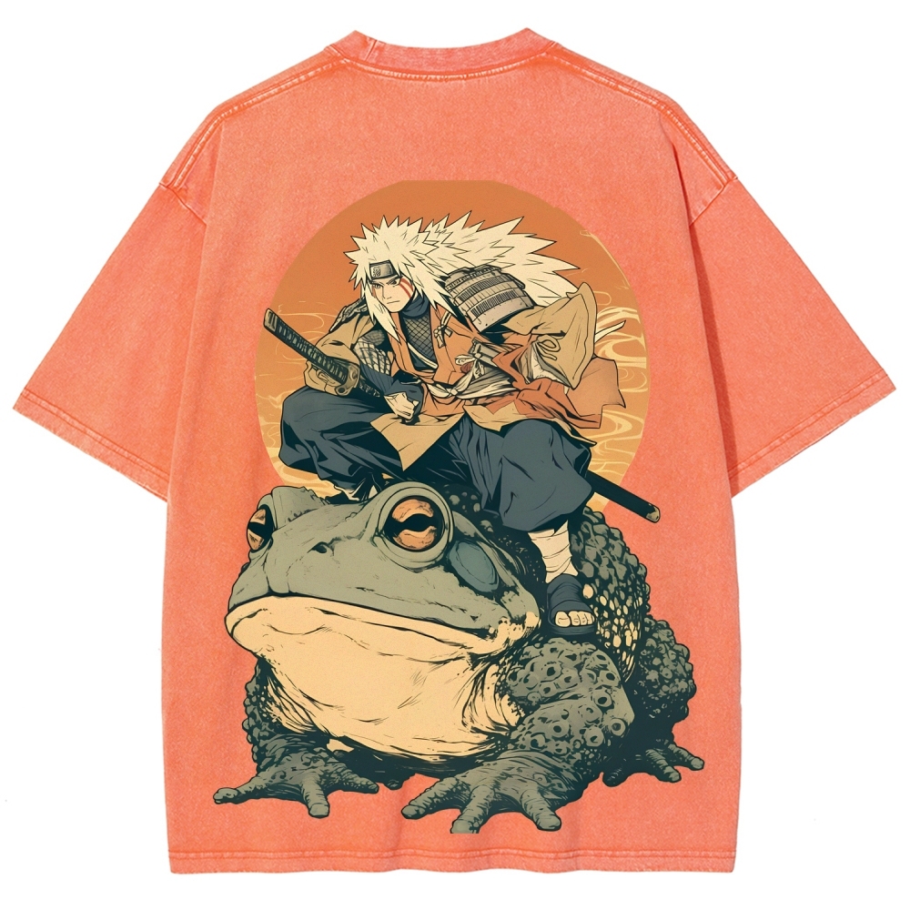 Naturo Unisex Fit Washed T-Shirt 2507024176-Coordom