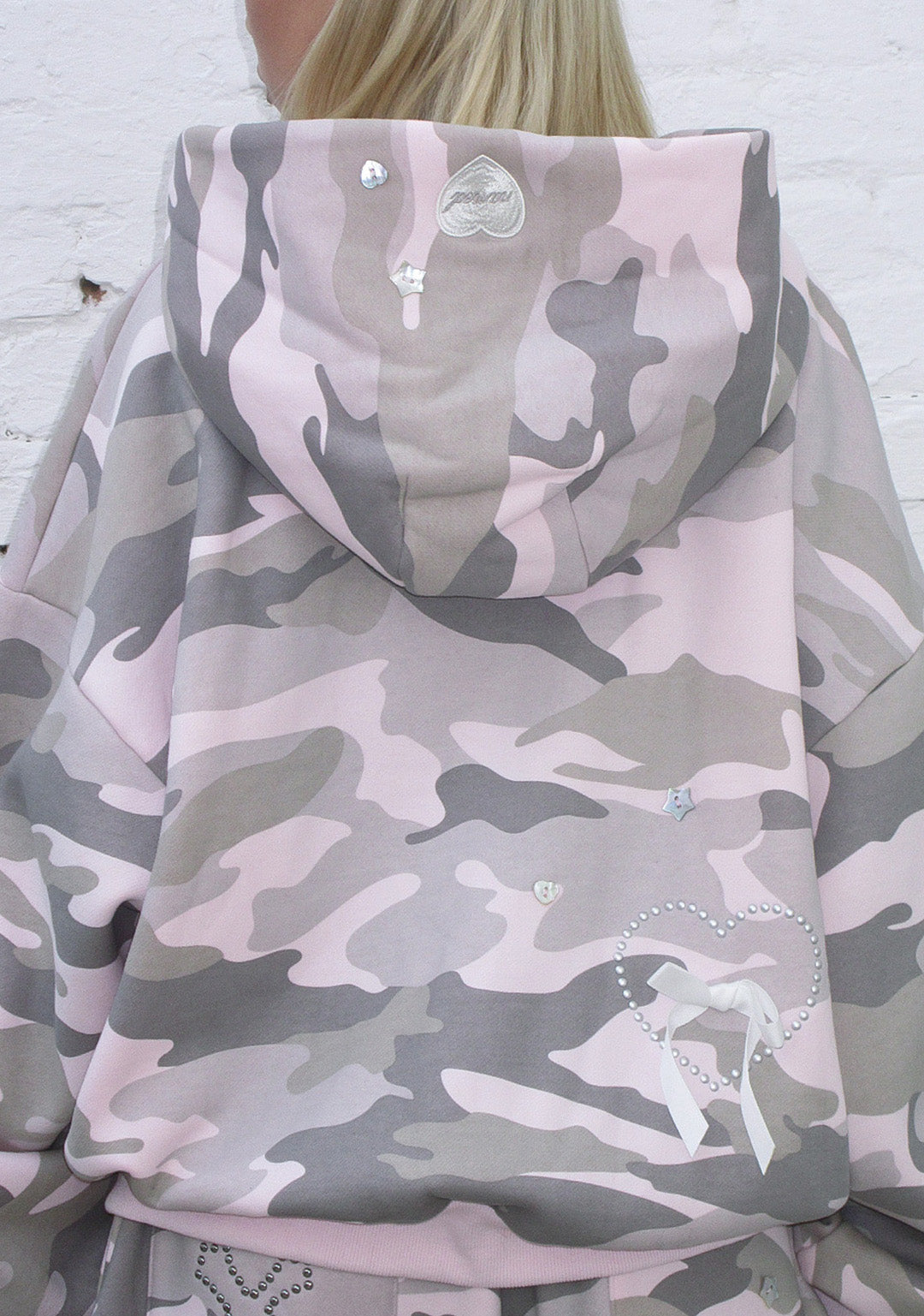 WHISPER ZIP HOODIE PASTEL CAMO-Coordom