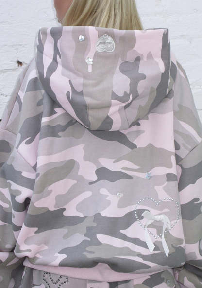 WHISPER ZIP HOODIE PASTEL CAMO-Coordom