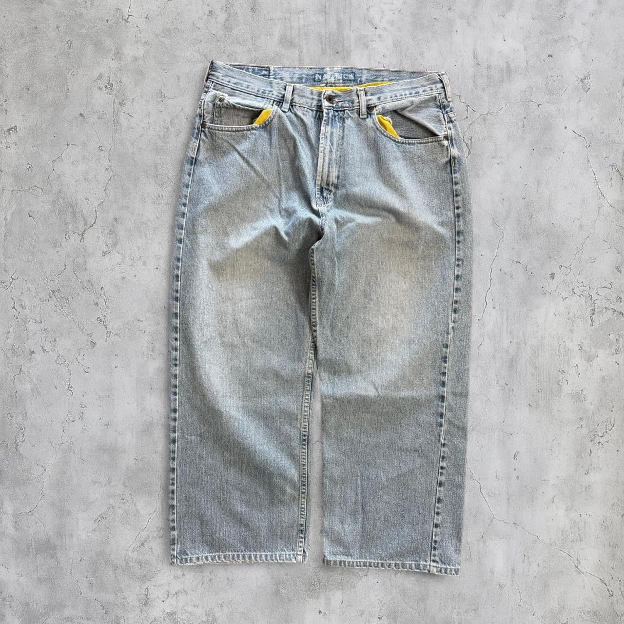 (36X30) Smiley shot baggy jeans-Coordom
