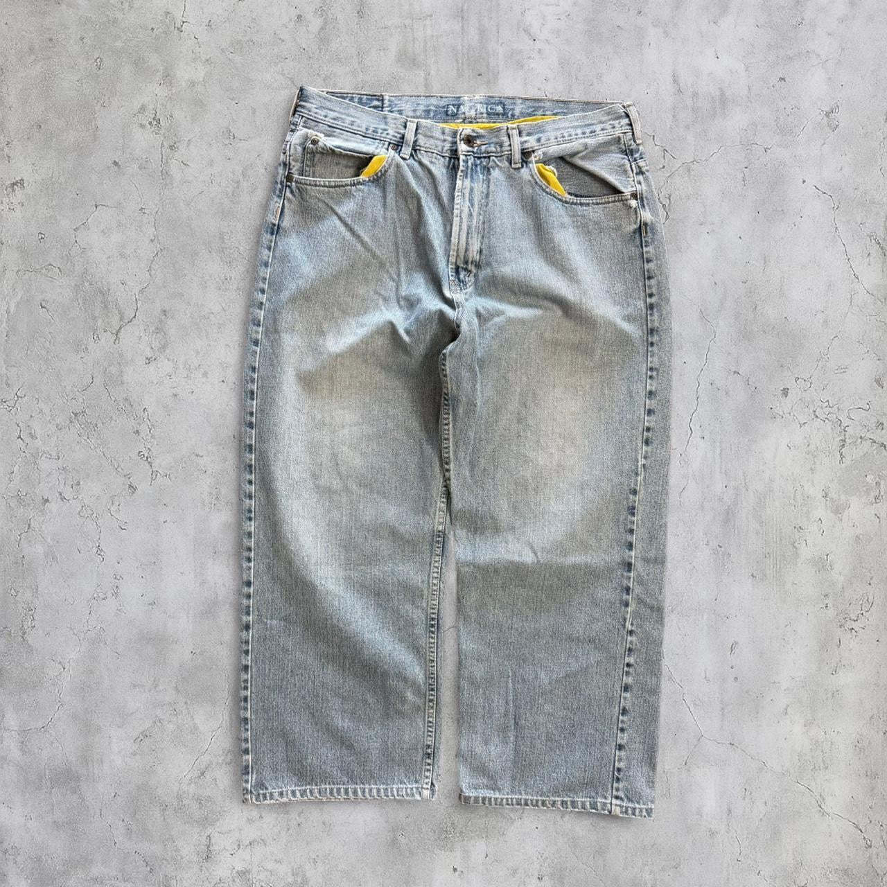 (36X30) Smiley shot baggy jeans-Coordom