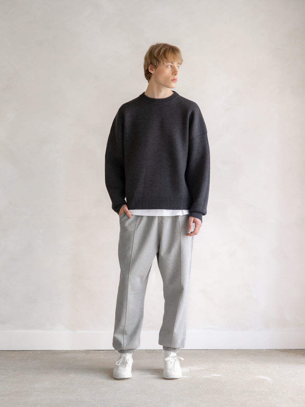 Cotton Fleece Sweatpants-Coordom