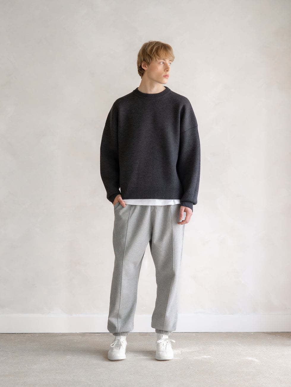 Cotton Fleece Sweatpants-Coordom