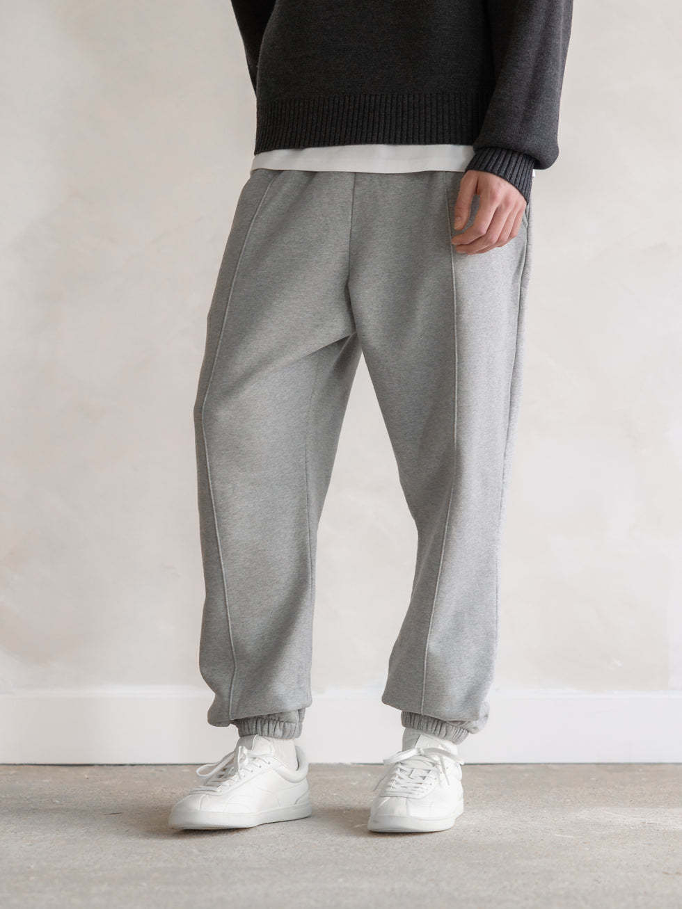 Cotton Fleece Sweatpants-Coordom