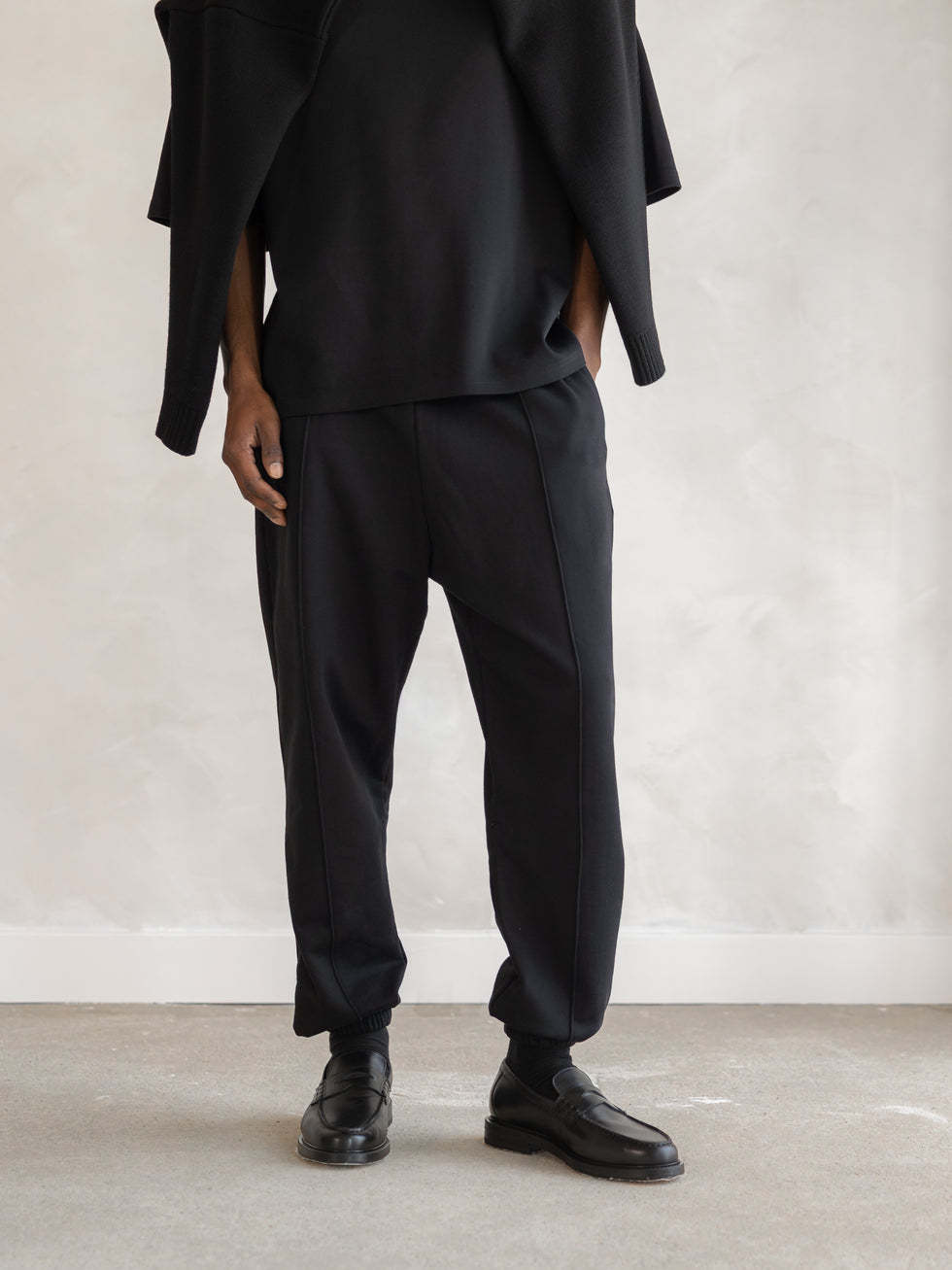 Cotton Fleece Sweatpants-Coordom