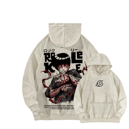 Naruto Unisex Washed Hoodie 2602007535-Coordom