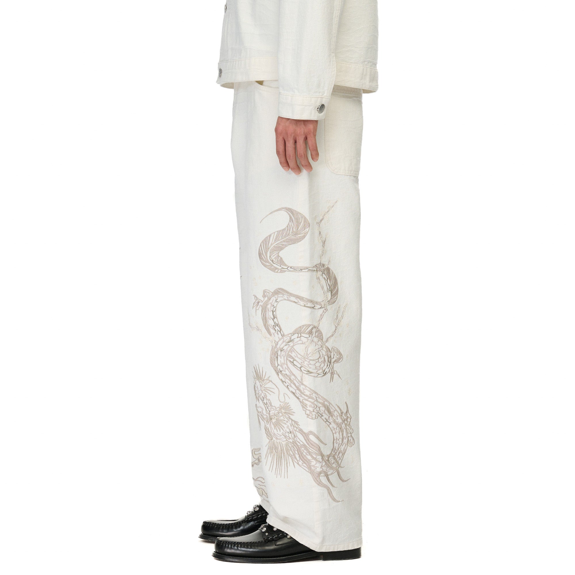 "yakuza" Denim off white-Coordom