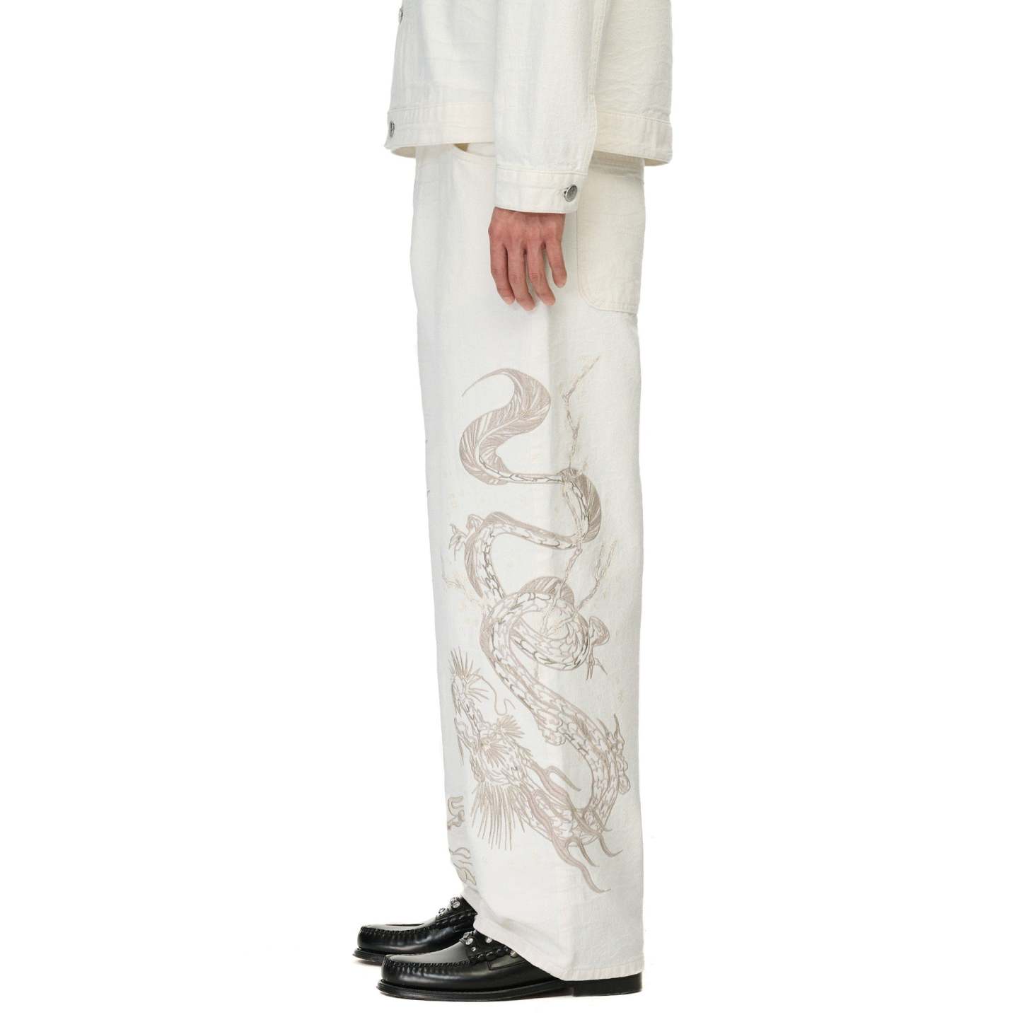 "yakuza" Denim off white-Coordom
