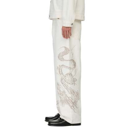 "yakuza" Denim off white-Coordom