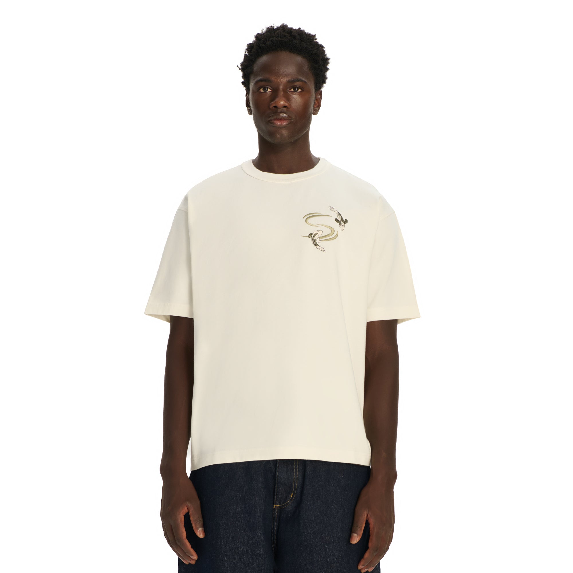 "koi" T Shirt off white-Coordom