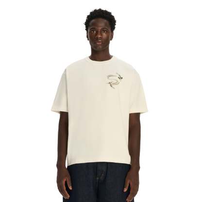 "koi" T Shirt off white-Coordom