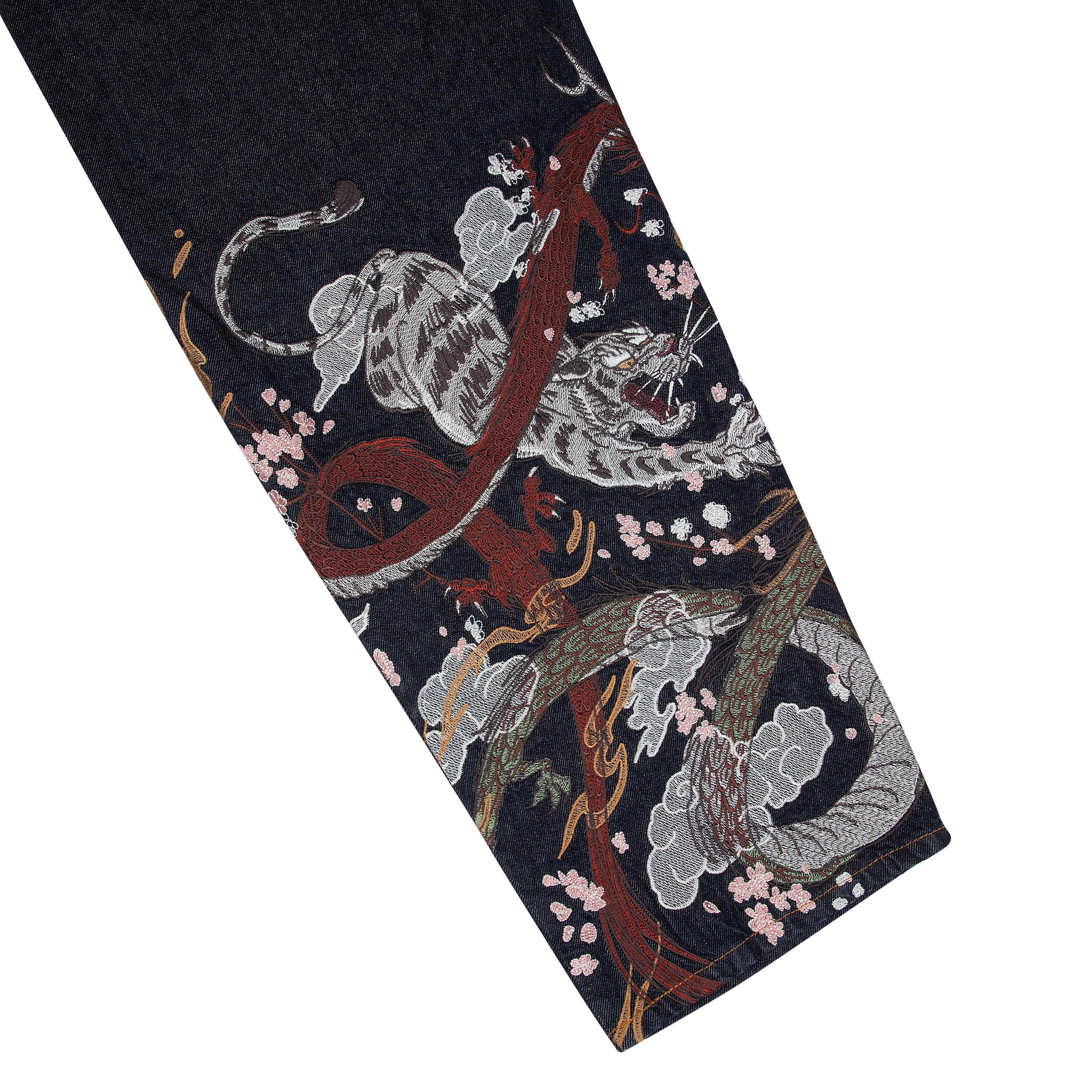 "yakuza" raw Denim blue-Coordom