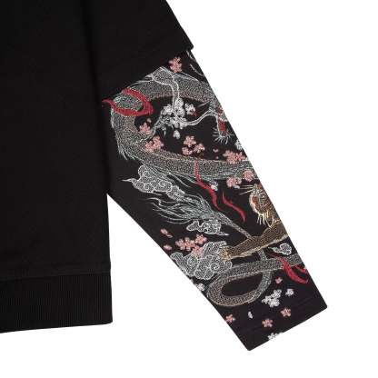 "yakuza" double sleeve Hoodie-Coordom