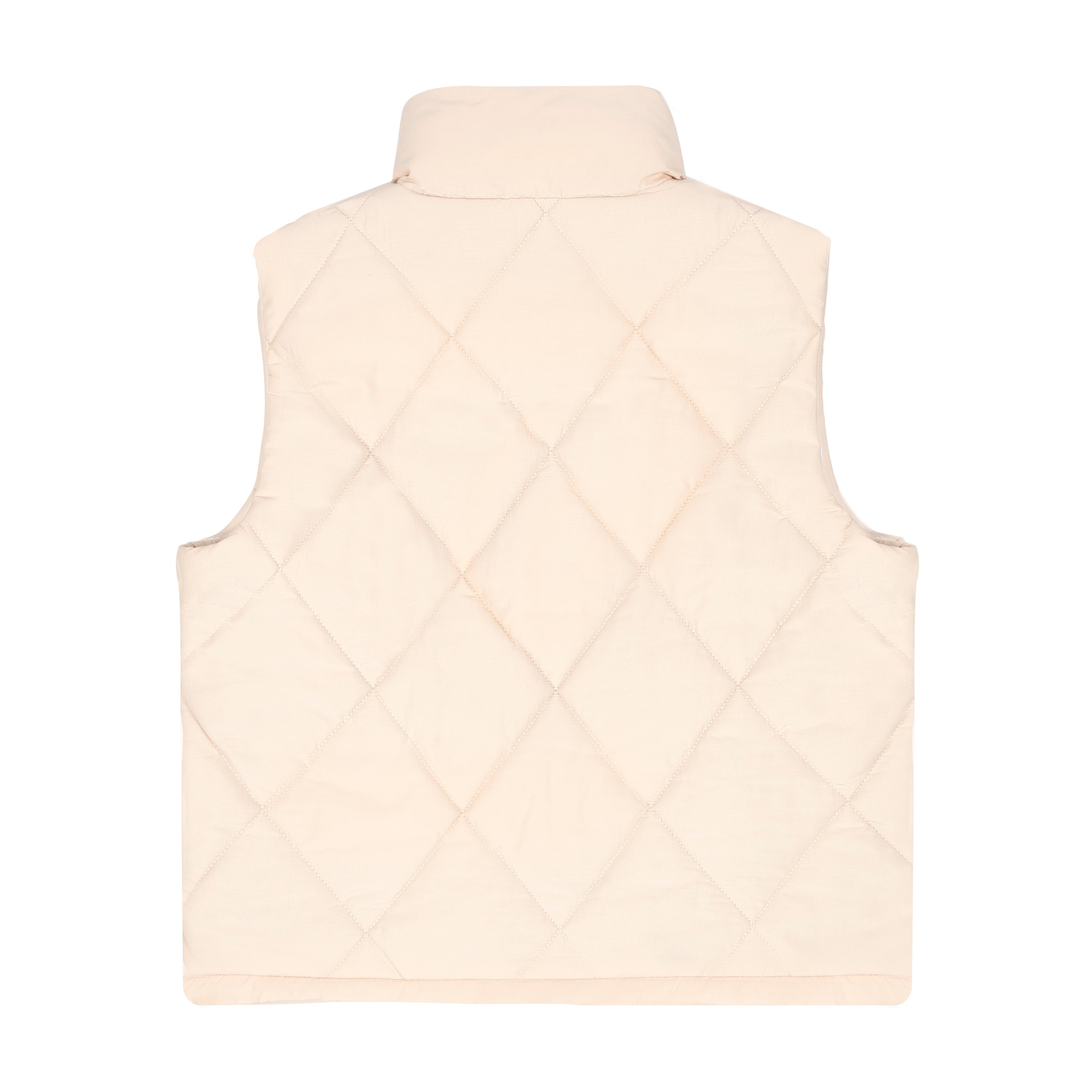 "garden of eden" Vest puffer beige-Coordom