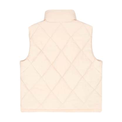 "garden of eden" Vest puffer beige-Coordom