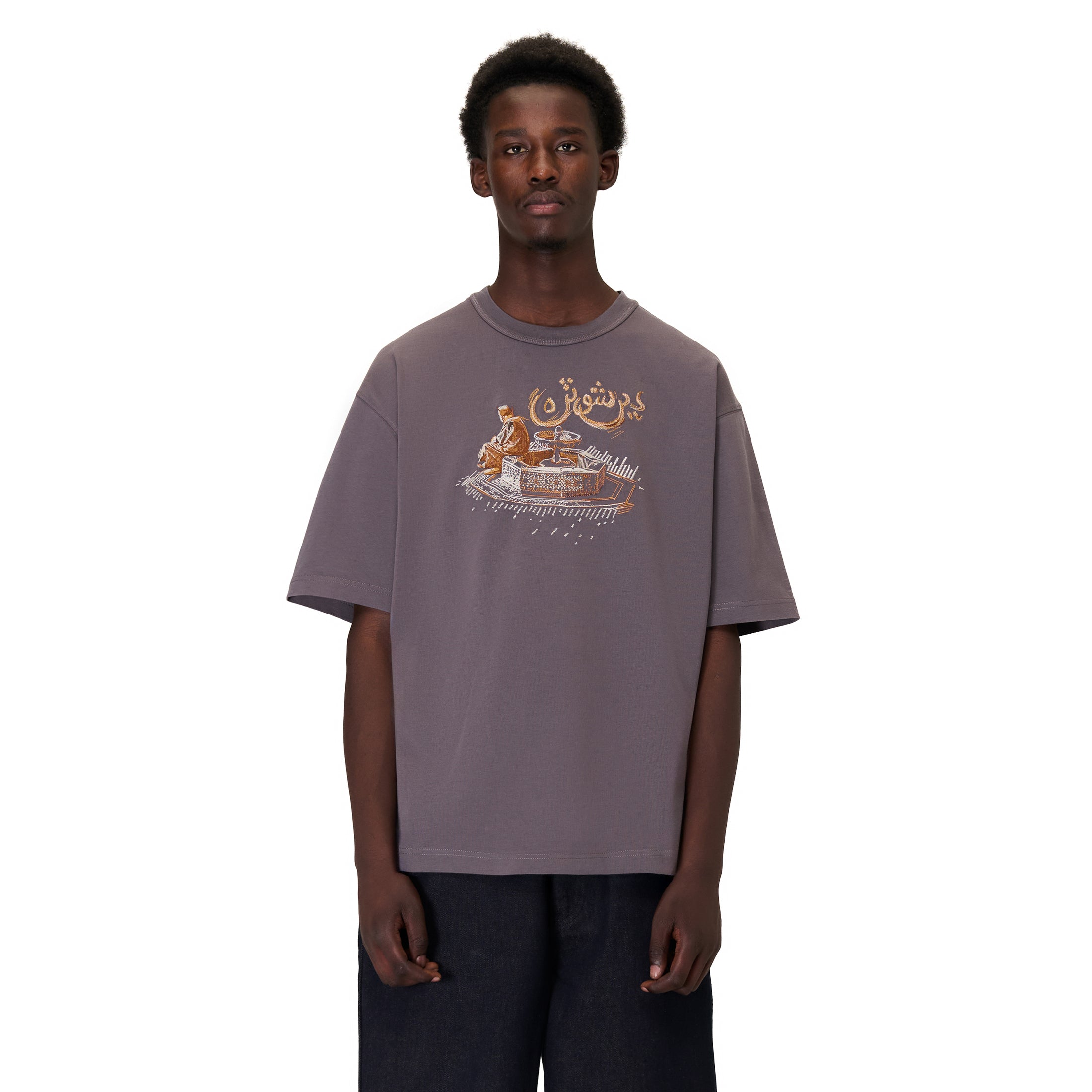  T Shirt purple-Coordom