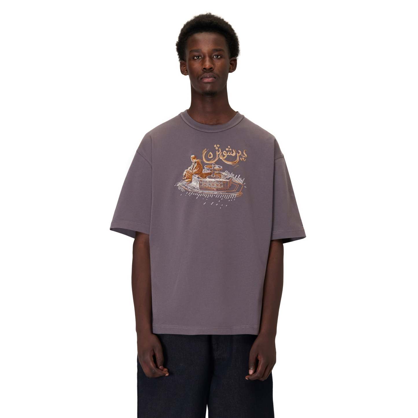  T Shirt purple-Coordom