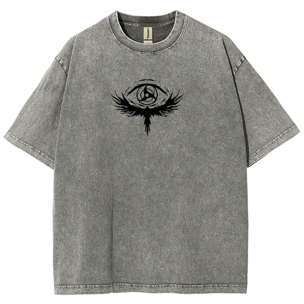 Naruto Unisex Fit Washed T-Shirt 2509012221-Coordom