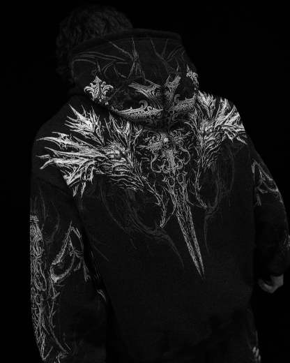 ABYSSWALKER OVERSIZED PULLOVER HOODIE-Coordom