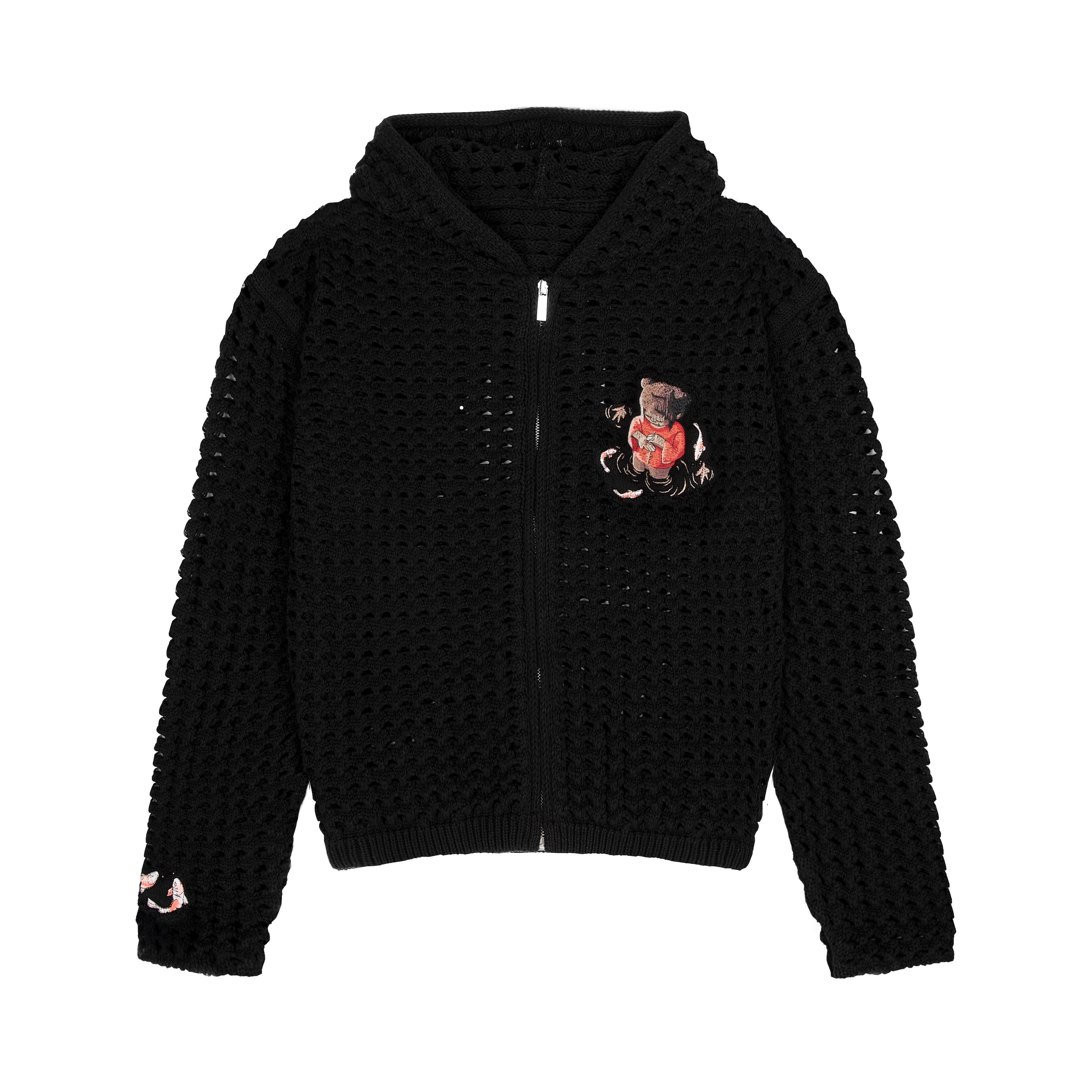 "koi fish v2" zip Knit-Coordom
