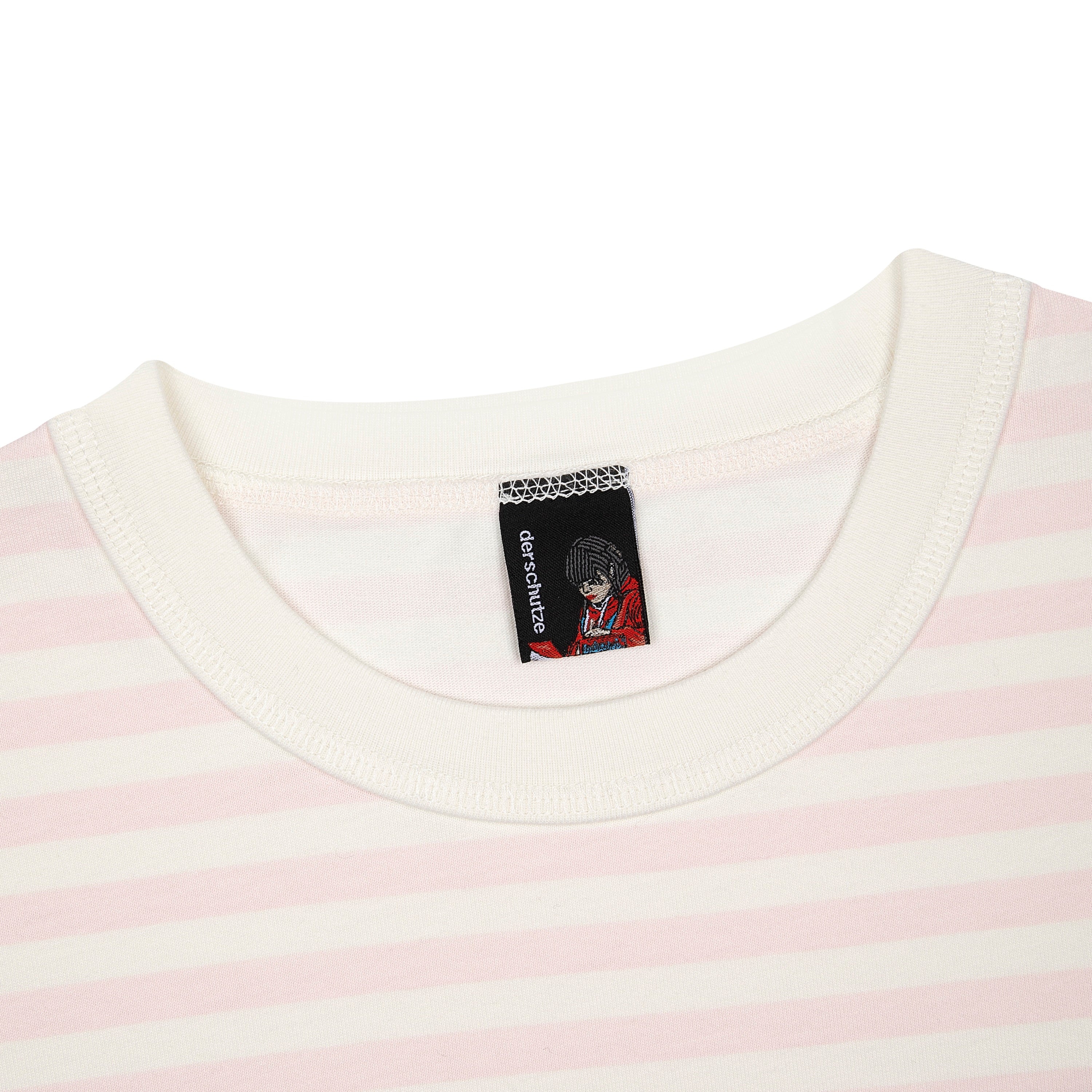 "koi" T Shirt pink striped-Coordom