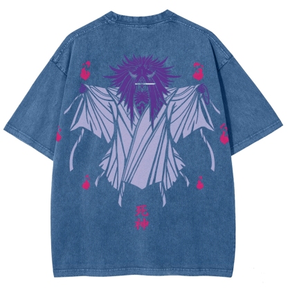 Uzumaki Naruto Unisex Fit Washed T-Shirt-Coordom