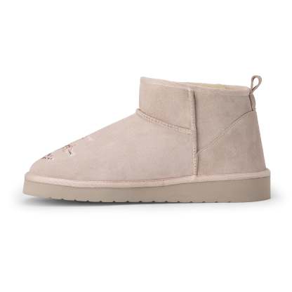 "blossom" fur-lined Boots-Coordom