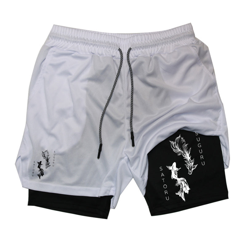 Geto x Gojo Gym Shorts-Coordom