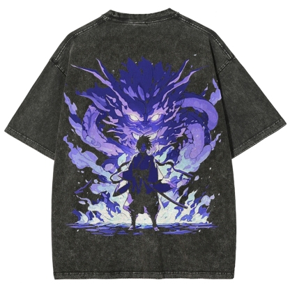 Naruto Unisex Fit Washed T-Shirt 2502006814-Coordom