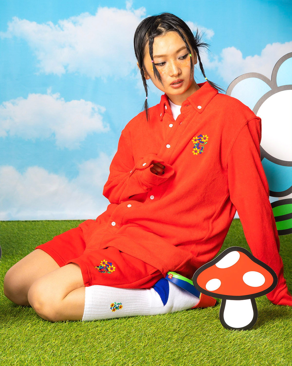  Flower Socks-Coordom