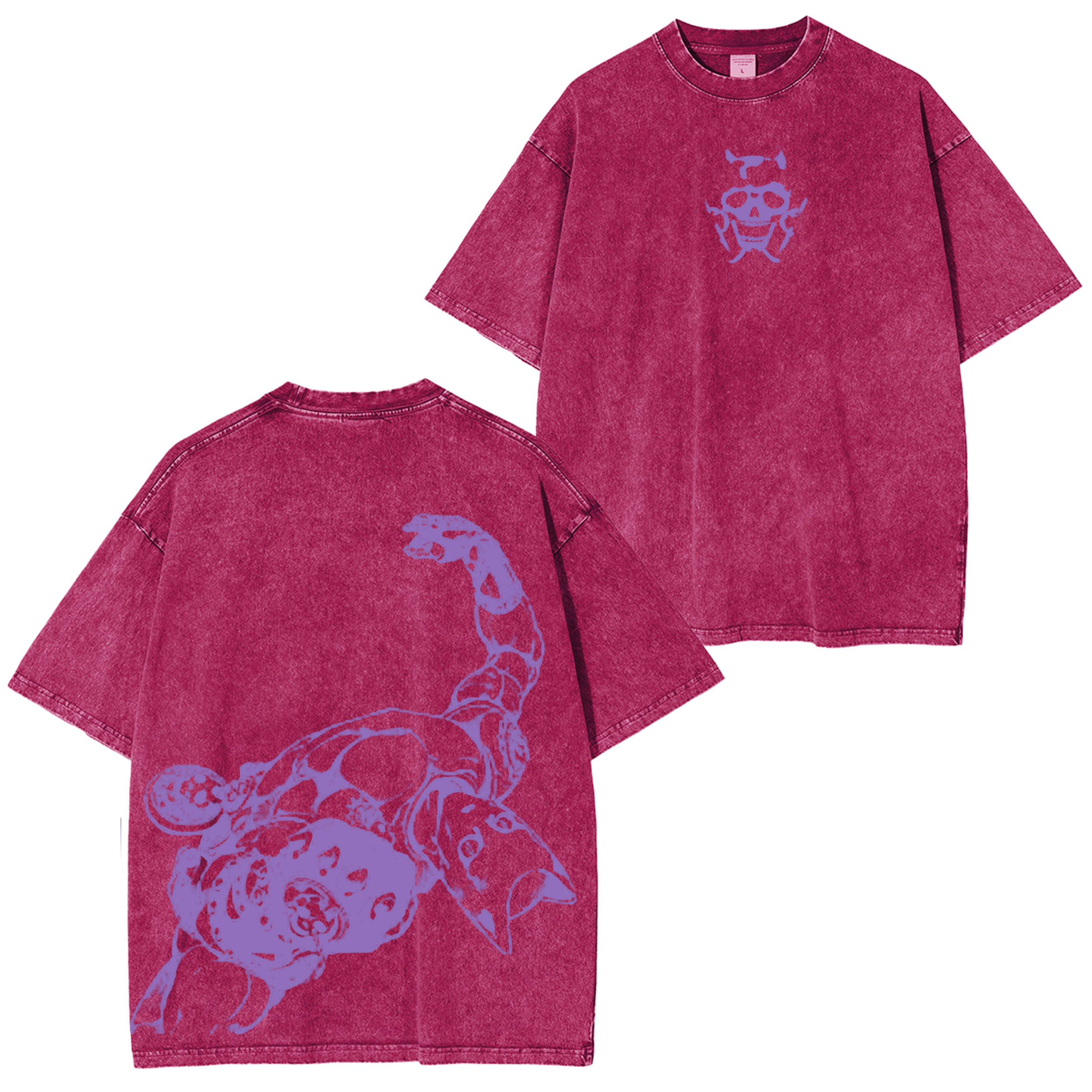 JoJo's Bizarre Adventure Diamond is Unbreakable Vintage Unisex Washed T-Shirt-Coordom