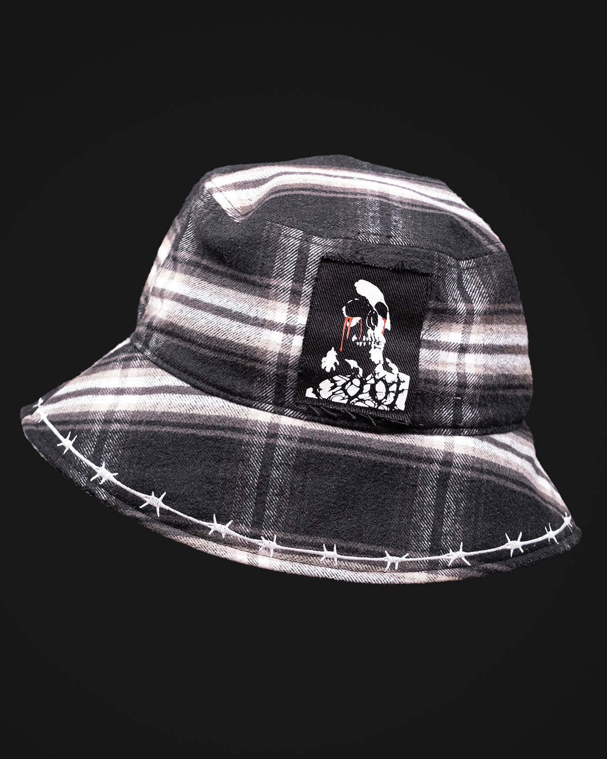  Plaid Pollution Bucket-Coordom