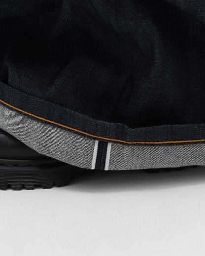 OKAYAMA RAW SELVEDGE BAGGY JEANS-Coordom