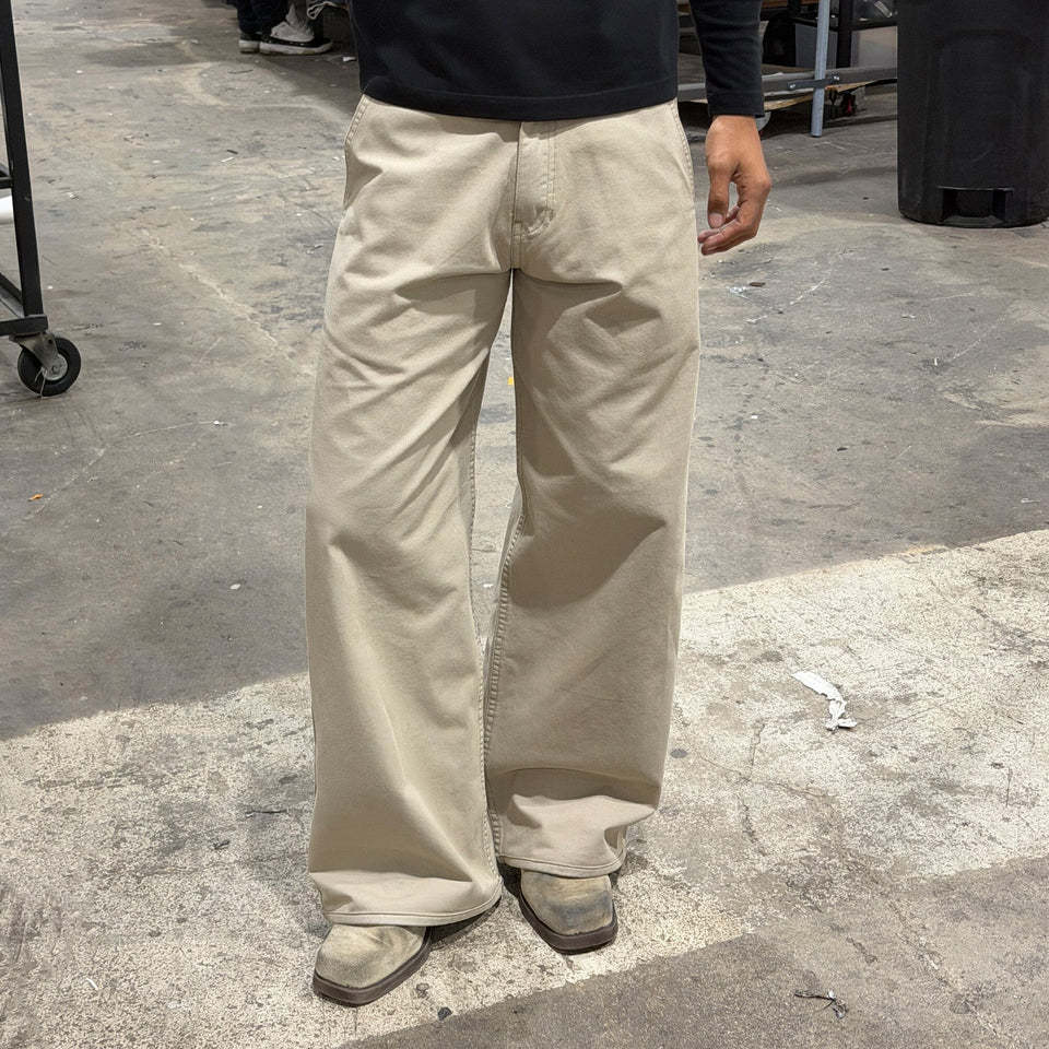 SHIBUYA WIDELEG CHINO PANTS-Coordom