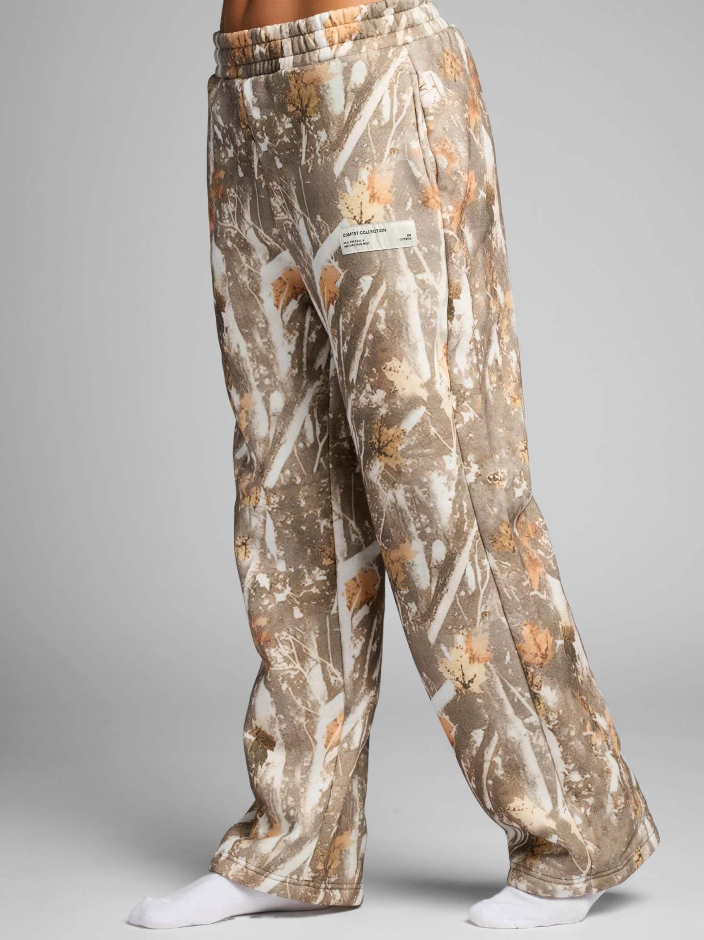 Camo Straight Leg Sweatpants|Streetwear Oversized Vintage Casual Wear-Coordom