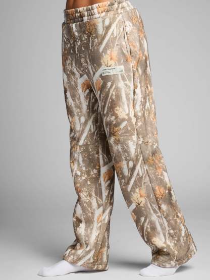 Camo Straight Leg Sweatpants|Streetwear Oversized Vintage Casual Wear-Coordom