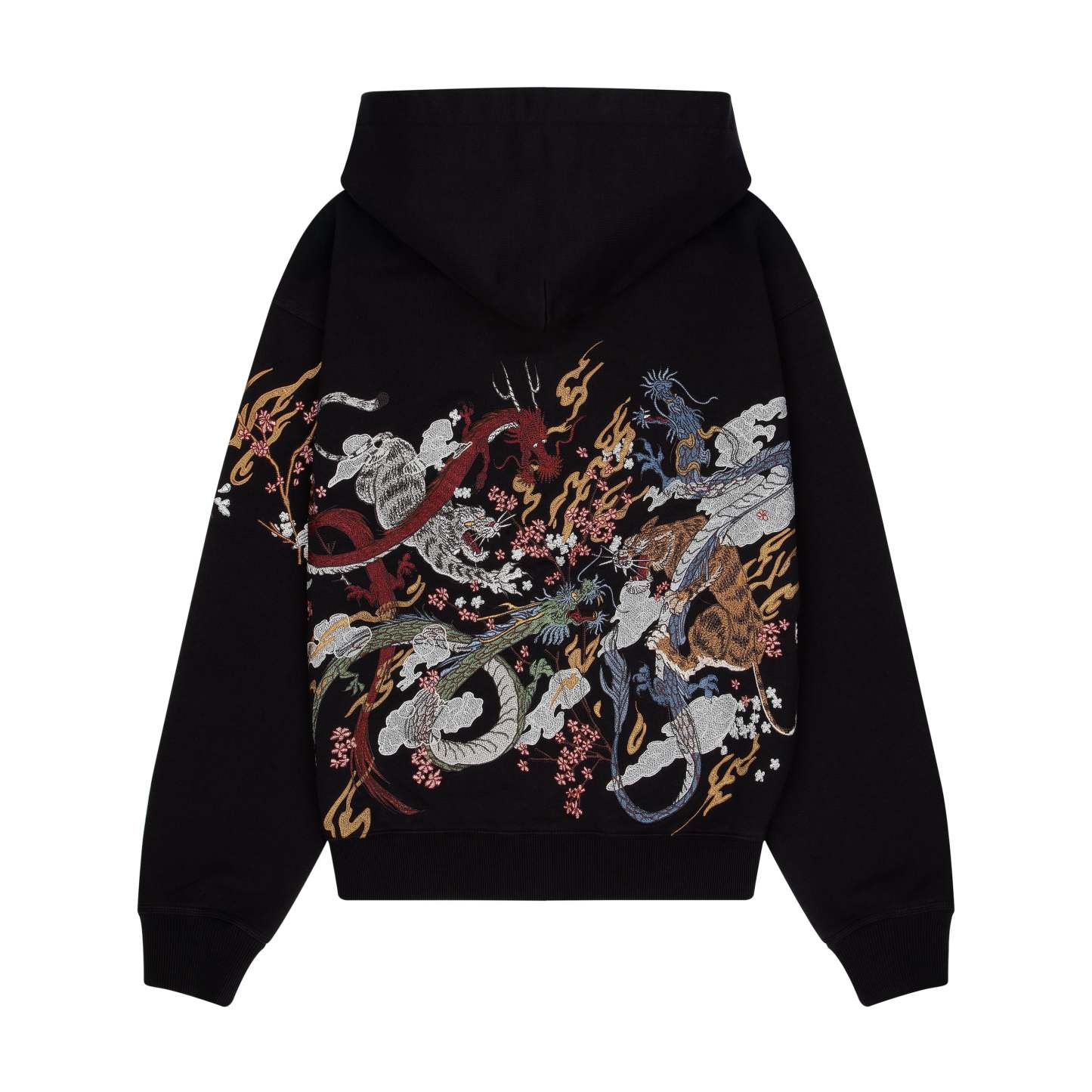 "yakuza v2" Zip Up dark grey-Coordom