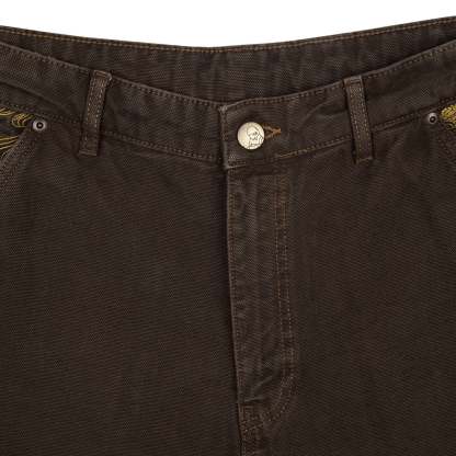 "yakuza" brown washed Denim-Coordom