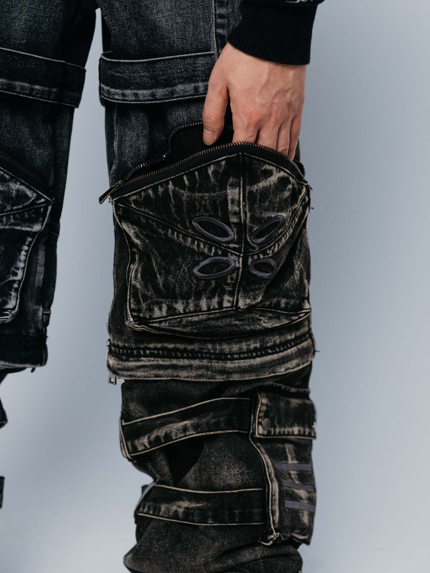 ACADEMY Cargo Pants Black-Coordom