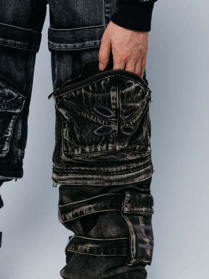 ACADEMY Cargo Pants Black-Coordom