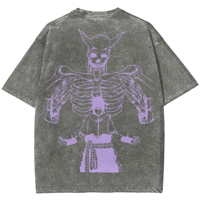Naruto Unisex Fit Washed T-Shirt 2502006950-Coordom