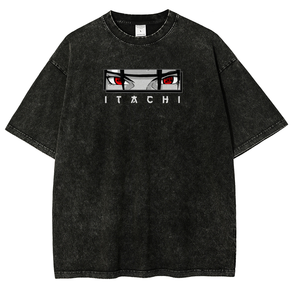 Naruto Unisex Fit Washed T-Shirt 2508023392-Coordom