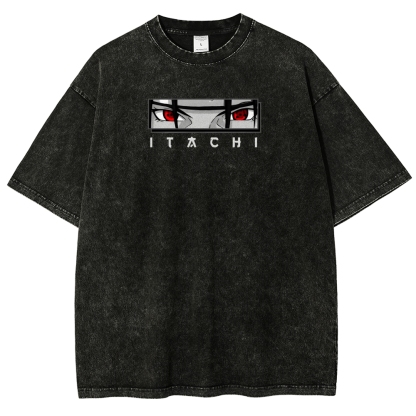 Naruto Unisex Fit Washed T-Shirt 2508023392-Coordom