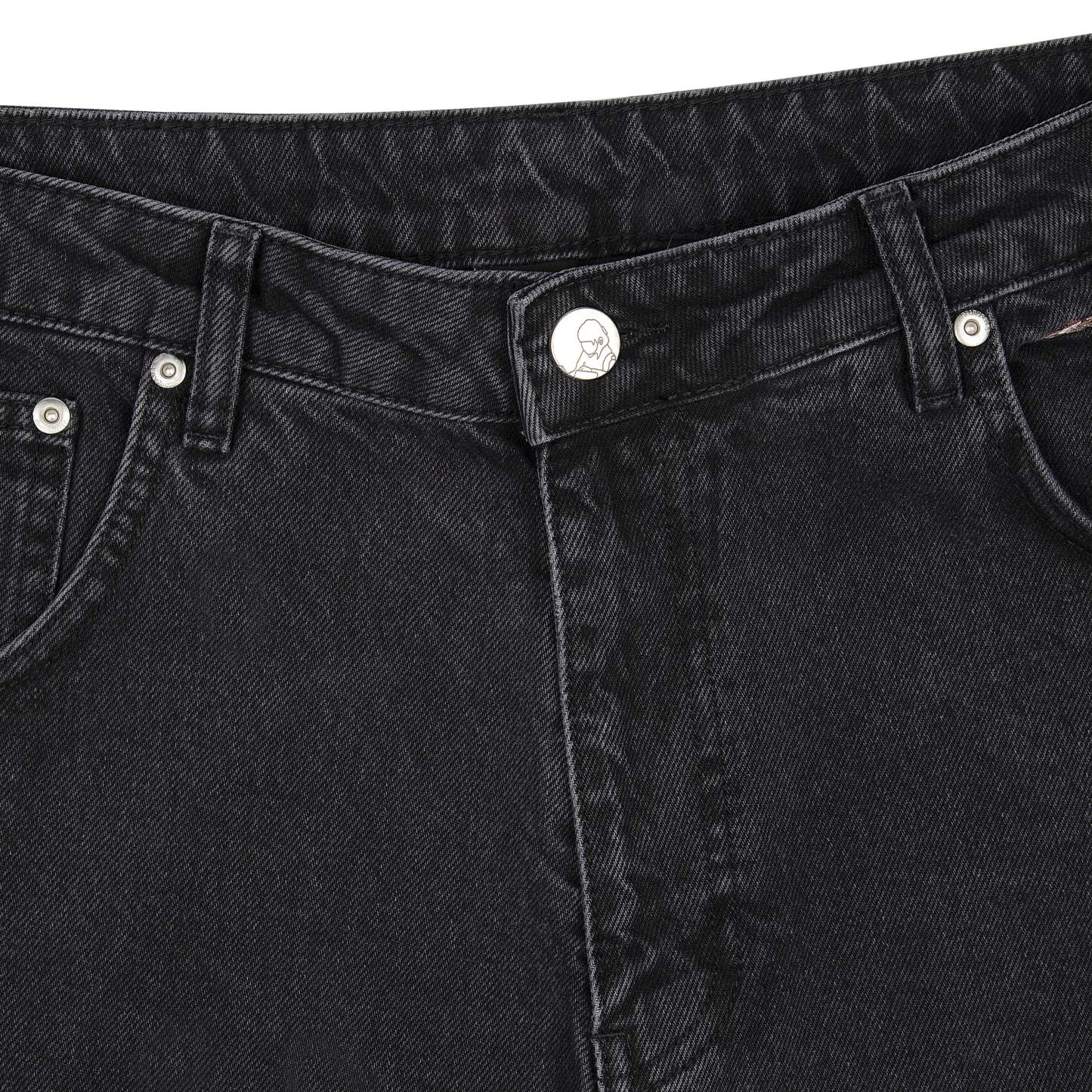 "blossom v2" patchwork Denim black-Coordom